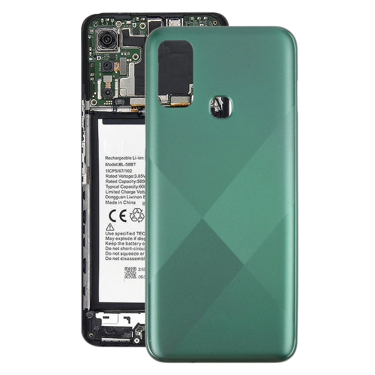 Cache arrière de batterie d'origine pour Infinix Hot 9 Play X680, pour Infinix Hot 9 Play (Original)