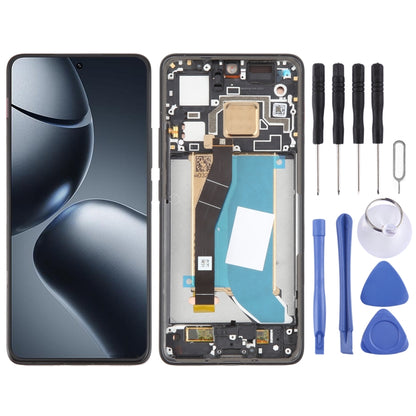 For Xiaomi 14T Pro Original LCD Screen Digitizer Full Assembly with Frame, For Xiaomi 14T Pro, Original LCD Screen Digitizer Full Assembly with Frame (White)