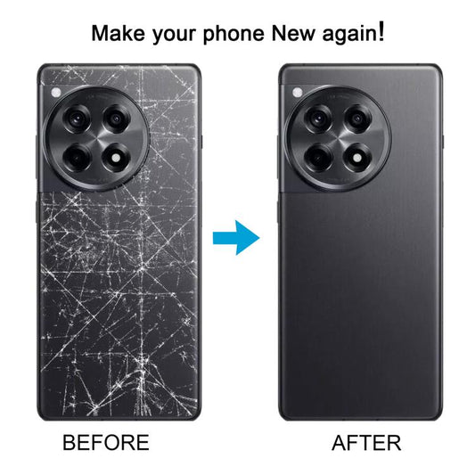 For OnePlus Ace 3 Battery Back Cover with Camera Lens Cover