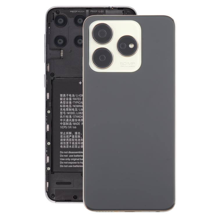 For ZTE Axon 60 / V60 Z2356 Glass Battery Back Cover with Middle Frame / Camera Lens Cover