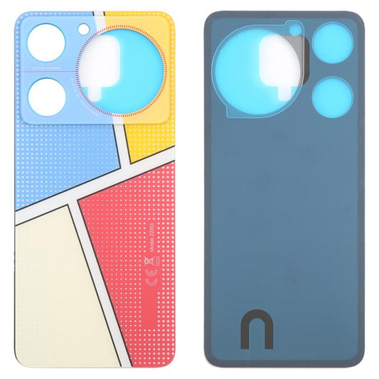 Für ZTE nubia Music Z2353 Glas Akkudeckel mit Kleber, Für ZTE nubia Music