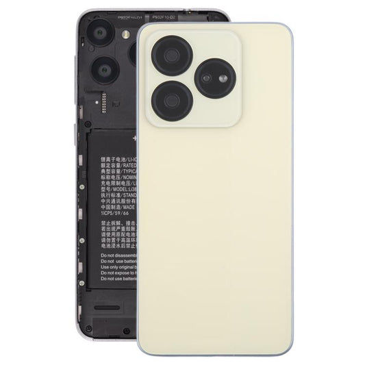 Für ZTE Blade V60 Design Z2350 Glas-Batterie-Rückseite mit Mittelrahmen / Kameraobjektivabdeckung, für ZTE Blade V60 Design (mit Mittelrahmen)