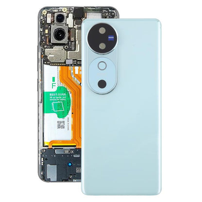 For vivo V40 Battery Back Cover with Camera Lens Cover, For vivo V40