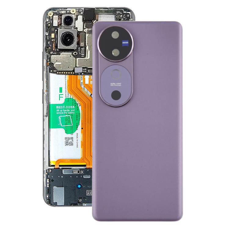 For vivo V40 Battery Back Cover with Camera Lens Cover, For vivo V40