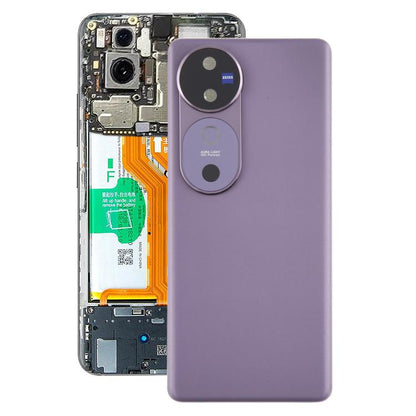 For vivo V40 Battery Back Cover with Camera Lens Cover, For vivo V40
