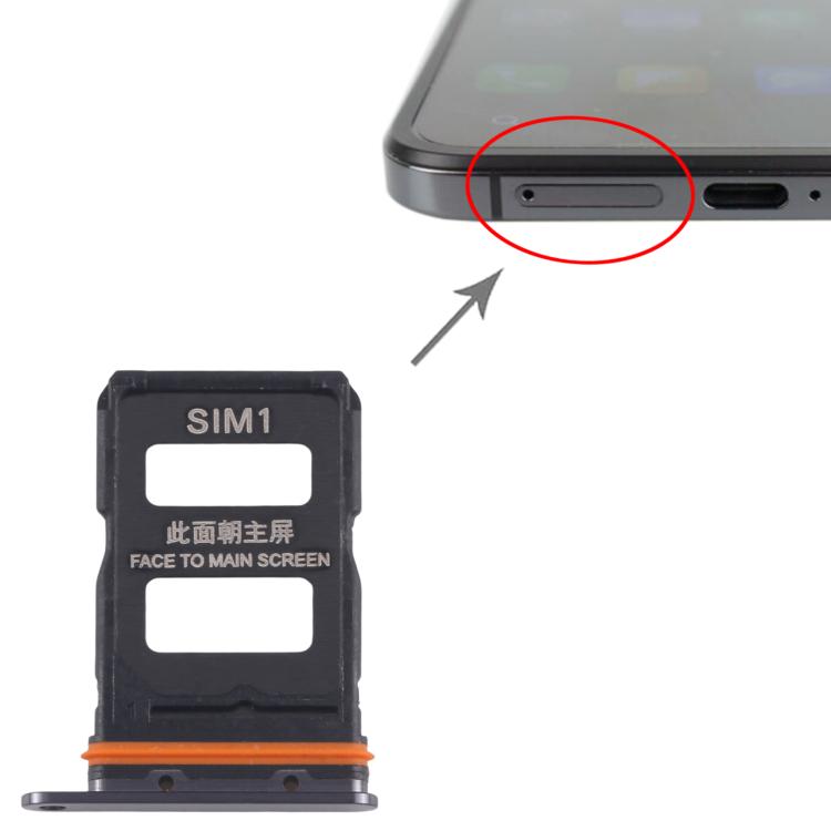 For Xiaomi Mix Flip Original SIM Card Tray + SIM Card Tray, For Xiaomi Mix Flip(Original)