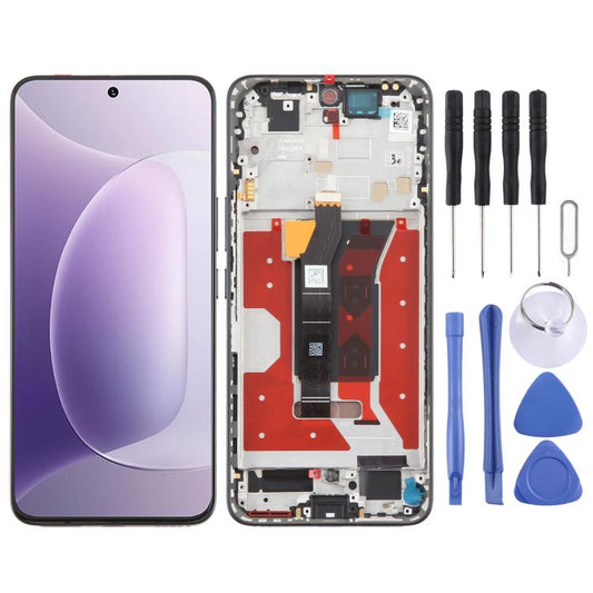 Écran LCD original numériseur avec châssis pour Honor 300, Pour Honor 300 (Original)