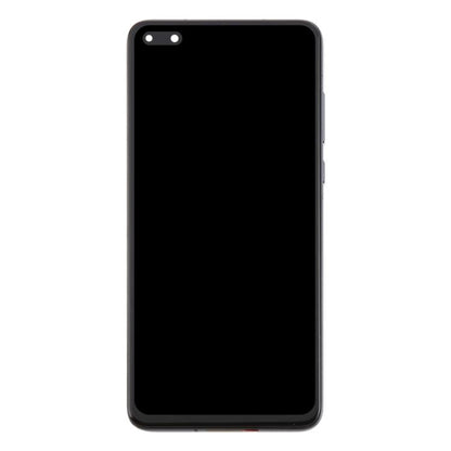 For Huawei P40 TFT LCD Screen Digitizer Full Assembly with Frame, Not Supporting Fingerprint Identification