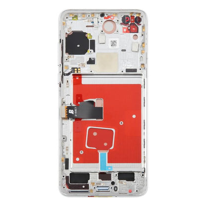 For Huawei P40 TFT LCD Screen Digitizer Full Assembly with Frame, Not Supporting Fingerprint Identification