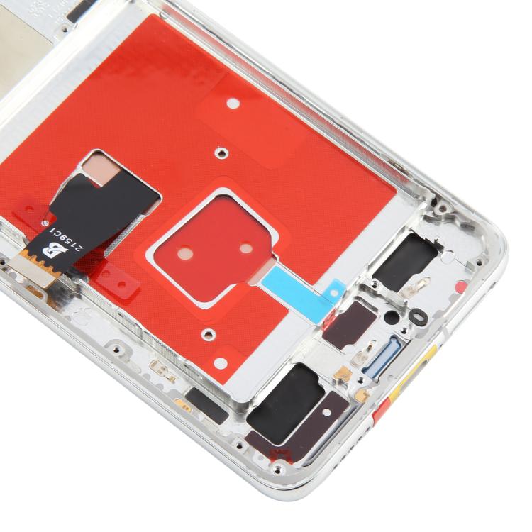 For Huawei P40 TFT LCD Screen Digitizer Full Assembly with Frame, Not Supporting Fingerprint Identification