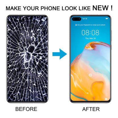 For Huawei P40 TFT LCD Screen Digitizer Full Assembly with Frame, Not Supporting Fingerprint Identification
