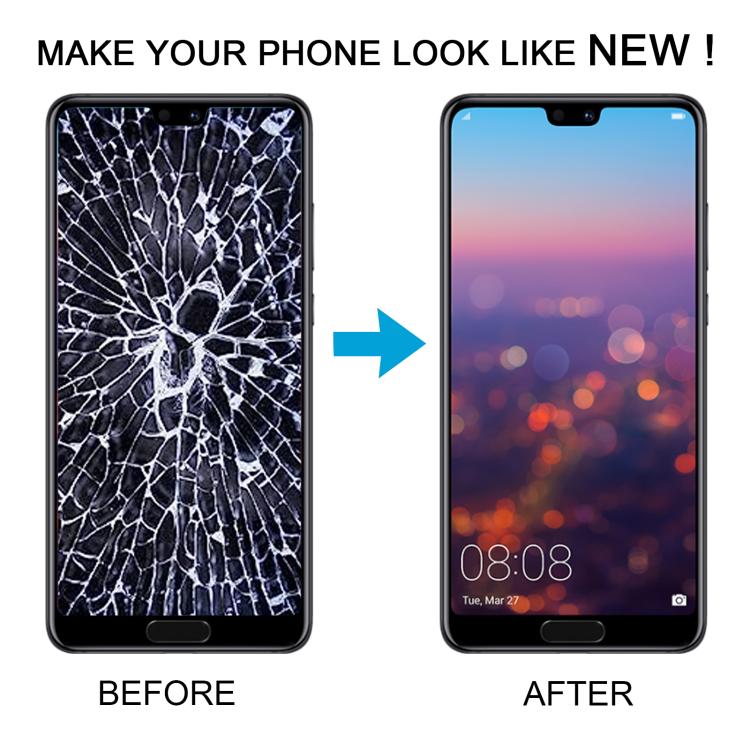 For Huawei P20 Pro TFT LCD Screen Digitizer Full Assembly with Frame, Not Supporting Fingerprint Identification