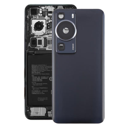 For Huawei P60 Battery Back Cover with Camera Lens Cover, For Huawei P60(with Camera Lens)