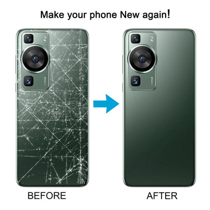 For Huawei P60 Battery Back Cover with Camera Lens Cover, For Huawei P60(with Camera Lens)