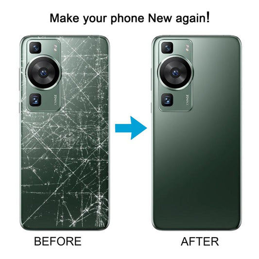 For Huawei P60 Battery Back Cover with Camera Lens Cover, For Huawei P60(with Camera Lens)