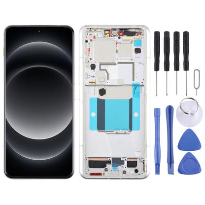 Für Xiaomi 14 Ultra AMOLED Original LCD Display Digitizer Vollmontage mit Rahmen, Für Xiaomi 14 Ultra (Original)