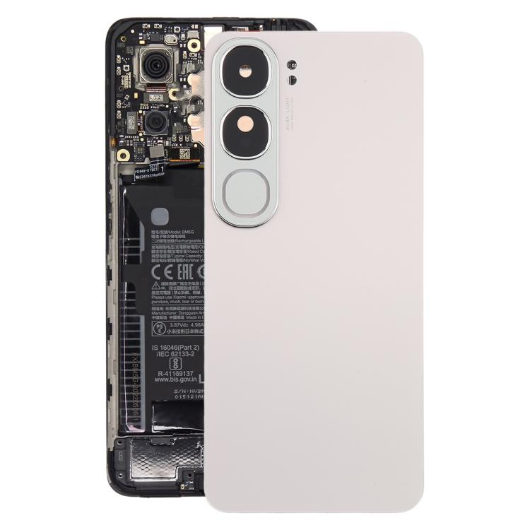 Cache arrière de batterie d'origine pour Vivo Y300 5G, version indienne, avec cache d'objectif d'appareil photo, pour Vivo Y300 5G (version indienne)