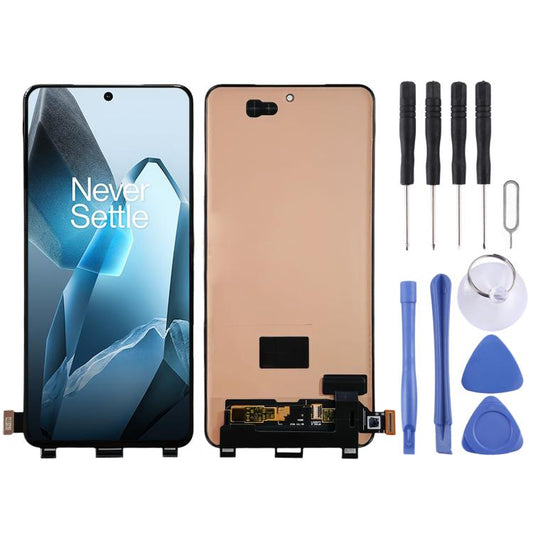 For OnePlus 13 CPH2655 CPH2653 PJZ110 Original AMOLED LCD Screen with Digitizer Full Assembly without Fingerprint Flex Cable, For OnePlus 13(Original,without Fingerprint)