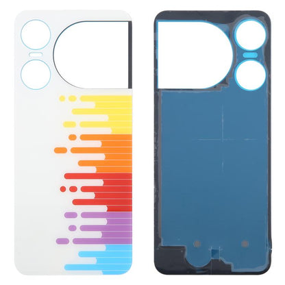 For ZTE nubia Music 2 Glass Battery Back Cover with Adhesive