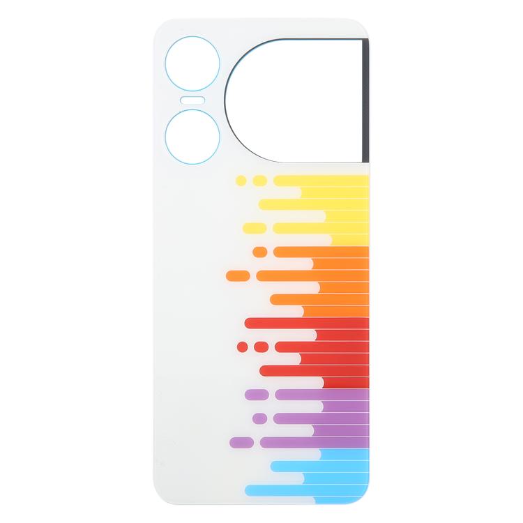 For ZTE nubia Music 2 Glass Battery Back Cover with Adhesive