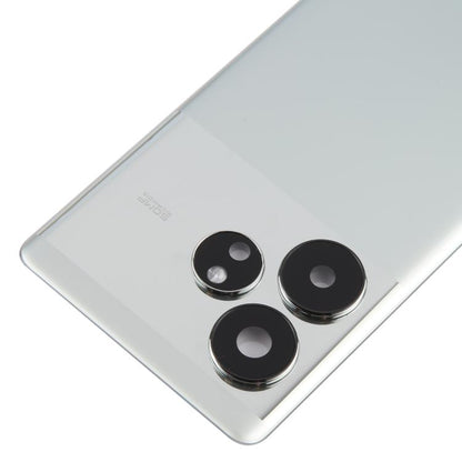 For Realme GT 6 Global Original Back Cover with Camera Lens Cover, For Realme GT 6 Global(Original with Camera Cover), For Realme GT 6(Original)