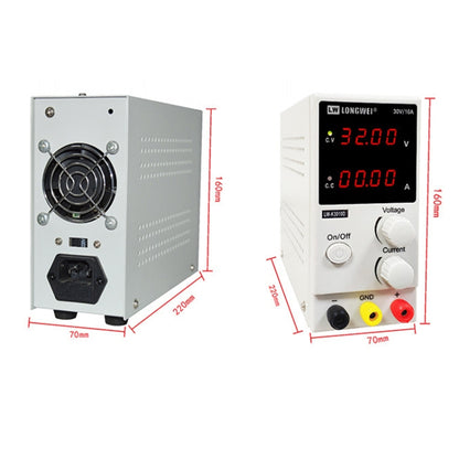 مزود طاقة منظم التبديل K3010D 30 فولت 10 أمبير تيار مستمر لإصلاح الهاتف، قابس K3010D أسترالي، قابس K3010D أوروبي، قابس K3010D بريطاني، قابس K3010D أمريكي