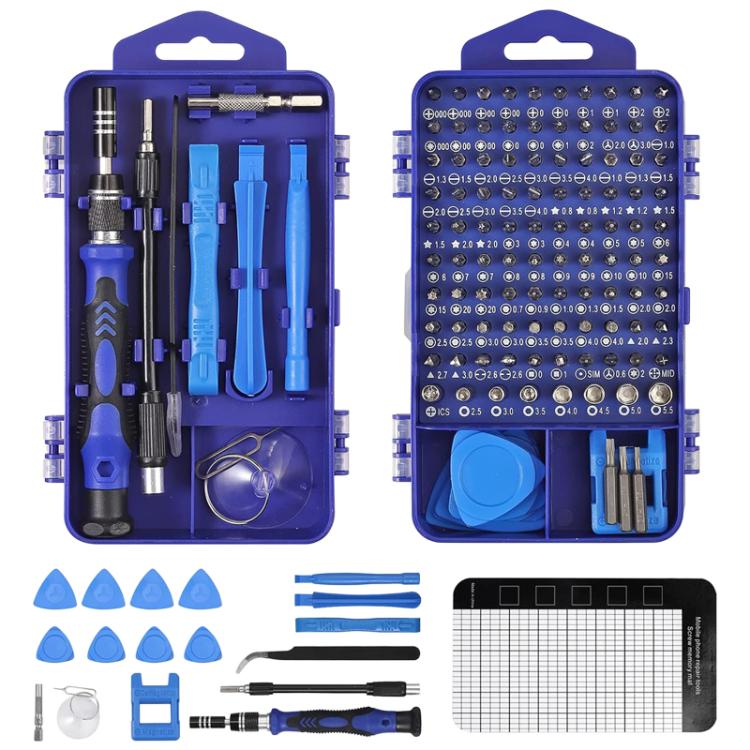 122 in 1 Precision Magnetic Screwdriver Kit, 122 in 1(Purple), 122 in 1(Red), 122 in 1 (Yellow), 122 in 1(White), 122 in 1(Blue)