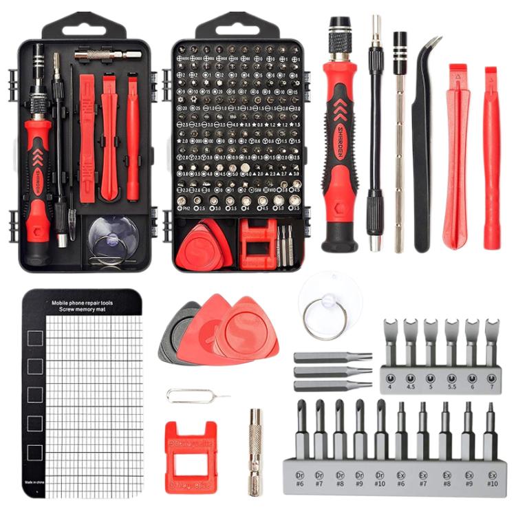 122 in 1 Precision Magnetic Screwdriver Kit, 122 in 1(Purple), 122 in 1(Red), 122 in 1 (Yellow), 122 in 1(White), 122 in 1(Blue)