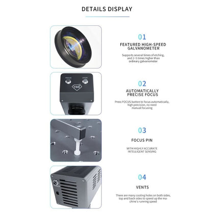 TBK-958M Laser Marking Machine Auto Focus Frame Separator 2 in 1 Engraving Equipment, UK Plug, TBK-958M AU Plug, TBK-958M EU Plug, TBK-958M UK Plug, TBK-958M US Plug