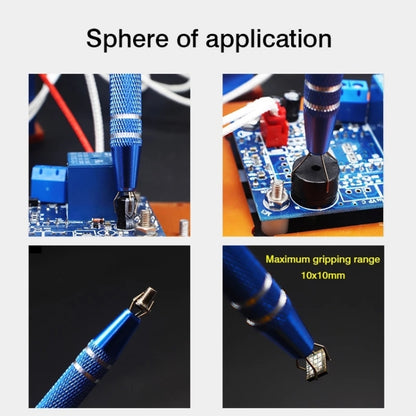 JIAFA JF-620 IC Chip Extractor Remover Tool BGA Electronic Component Puller, JF-620 Black, JF-620 Blue
