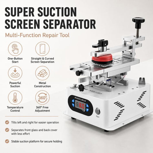 Séparateur rotatif LCD TBK 988C pour retirer le cadre central, TBK 988C