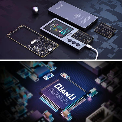 For iPhone 6 - 14 Pro Max 3 in 1 Qianli iCopy Plus 2.2 Repair Detection Programmer Set, Plug: EU, 3 in 1, Plug: US, 3 in 1, Plug: EU