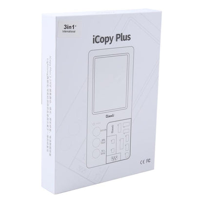 For iPhone 6 - 14 Pro Max 3 in 1 Qianli iCopy Plus 2.2 Repair Detection Programmer Set, Plug: EU, 3 in 1, Plug: US, 3 in 1, Plug: EU