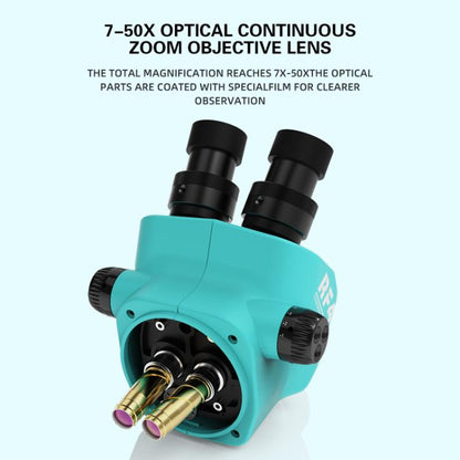 RF4 RF-7050TVW High-definition Binocular Stereo Continuous Zoom Industrial Microscope, RF4 RF-7050TVW