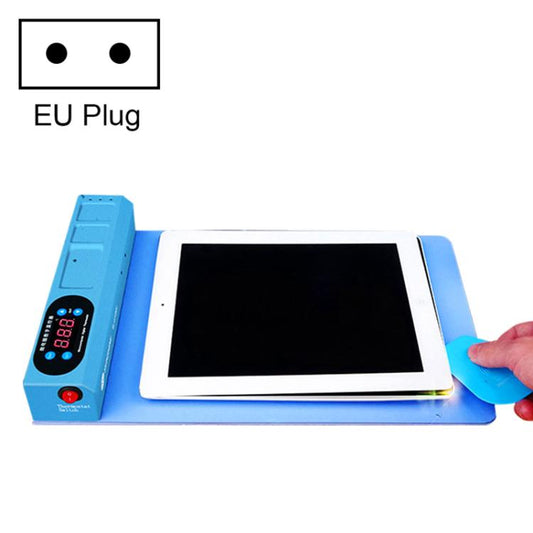 SUNSHINE S-918E Coussin chauffant pour la réparation de téléphones portables avec écran LCD amovible, prise UE, SUNSHINE S-918E (prise UE)