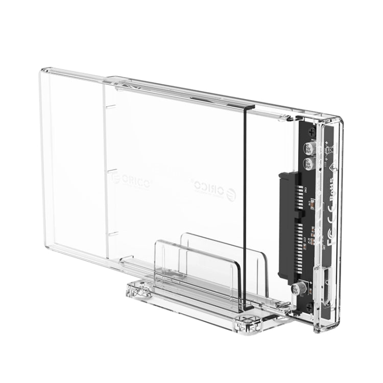 ORICO 2159U3 2.5 inch Transparent USB3.0 Hard Drive Enclosure with Stand, 2159U3