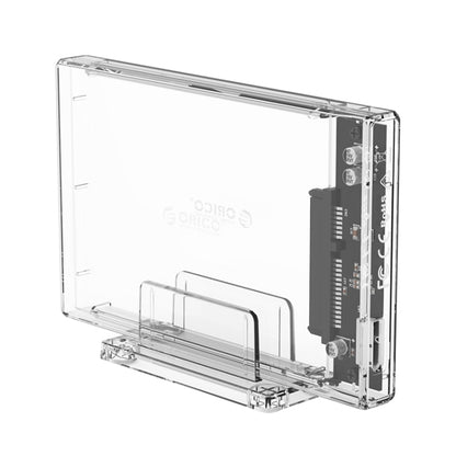 ORICO 2159U3 2.5 inch Transparent USB3.0 Hard Drive Enclosure with Stand, 2159U3