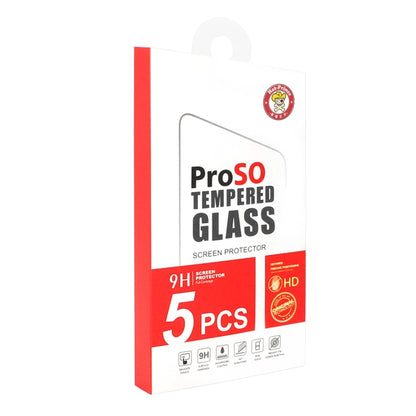 5 PCS ENKAY Hat-Prince 0.26mm 2.5D 9H Tempered Glass Protective Film for Samsung Galaxy A80