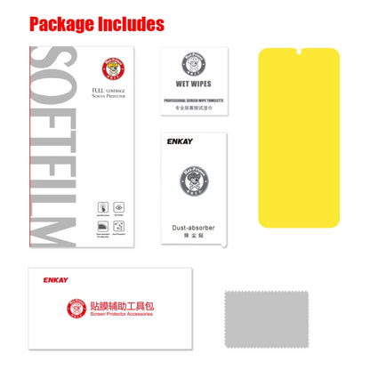 ENKAY Hat-Prince 0.1mm 3D Full Screen Protector Explosion-proof Hydrogel Film for Samsung Galaxy M30