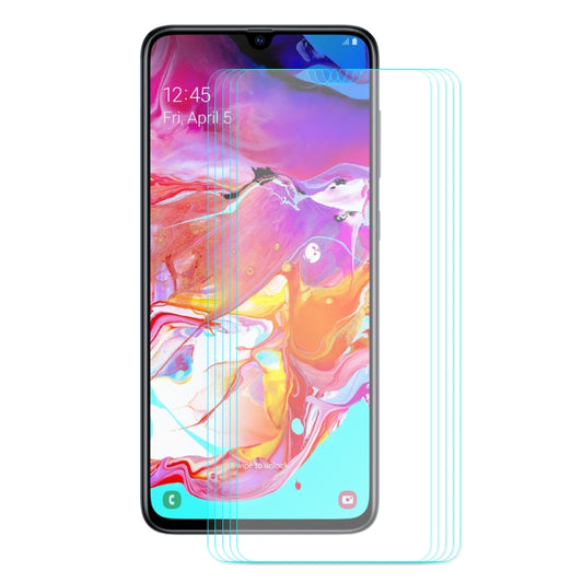 5 films de protection en verre trempé ENKAY Hat-Prince 0,26 mm 2,5D 9H pour Samsung Galaxy A70
