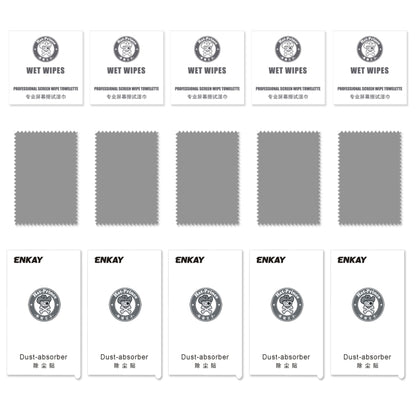 5 PCS ENKAY Hat-Prince 0.26mm 2.5D 9H Tempered Glass Protective Film for Samsung Galaxy A70