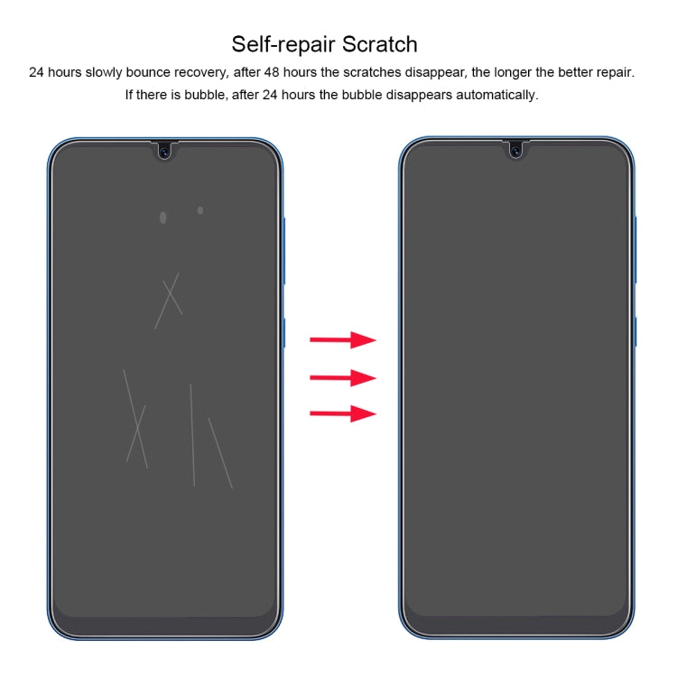 ENKAY Hat-Prince 0.1mm 3D Full Screen Protector Explosion-proof Hydrogel Film for Samsung Galaxy A30 / A50