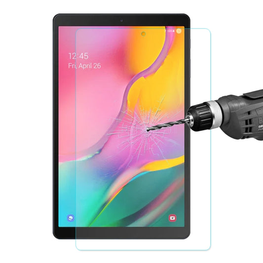 Film en verre trempé anti-explosion ENKAY Hat-Prince 0.33mm, dureté de surface 9H, 2.5D pour Galaxy Tab A 10.1 (2019) T510 / T515