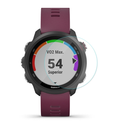 Film en verre trempé ENKAY Hat-Prince 0.2mm 9H 2.15D à bords incurvés pour Garmin Forerunner 245M