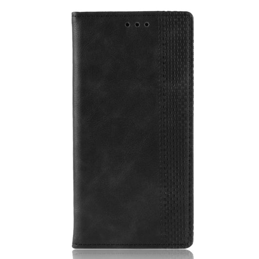 Magnetic Buckle Retro Crazy Horse Texture Horizontal Flip Leather Case for Google Pixel 3a , with Holder & Card Slots & Photo Frame, For Google Pixel 3a