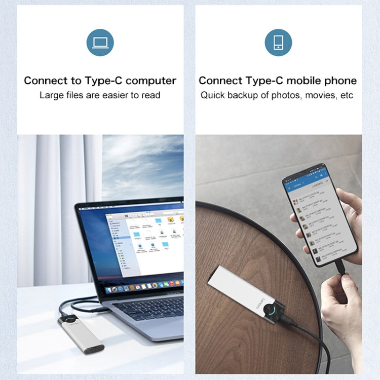 Lenovo M-01 M.2 NGFF Mobile Hard Disk Box