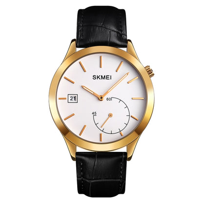 SKMEI 1581 Montre Homme Tendance Créative Simple Décontractée Plein Air Sport Étanche Montre à Quartz Deux Aiguilles