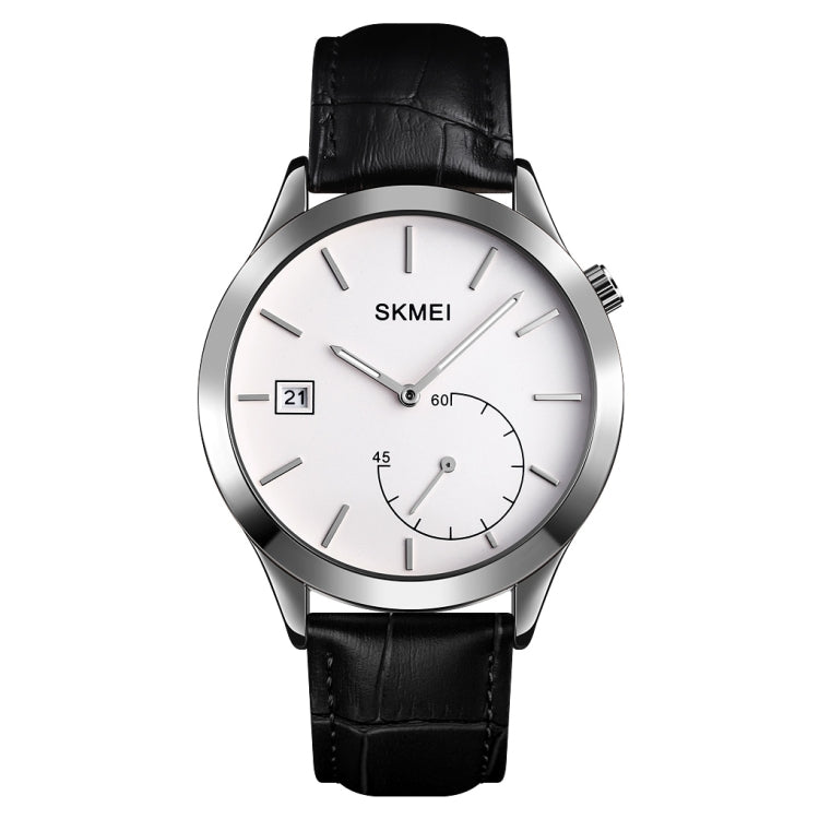 SKMEI 1581 Montre Homme Tendance Créative Simple Décontractée Plein Air Sport Étanche Montre à Quartz Deux Aiguilles