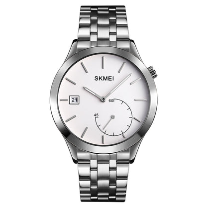 SKMEI 1581 Montre Homme Tendance Créative Simple Décontractée Plein Air Sport Étanche Montre à Quartz Deux Aiguilles