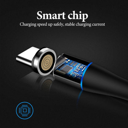 3A USB to USB-C / Type-C Fast Charging + 480Mbps Data Transmission Mobile Phone Magnetic Suction Fast Charging Data Cable, Cable Length: 1m, USB-C / Type-C